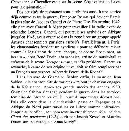 La vie musicale sous Vichy