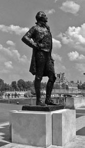 Statue de Jefferson  Paris