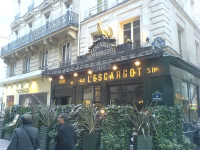 L'escargot Montorgueil