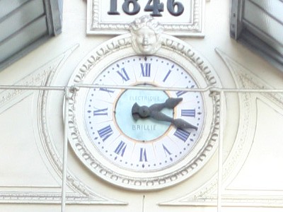 Horloge du passage Jouffroy